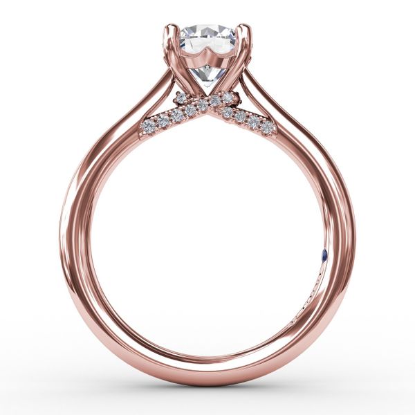 Classic Diamond Engagement Ring Image 2 The Diamond Center Claremont, CA