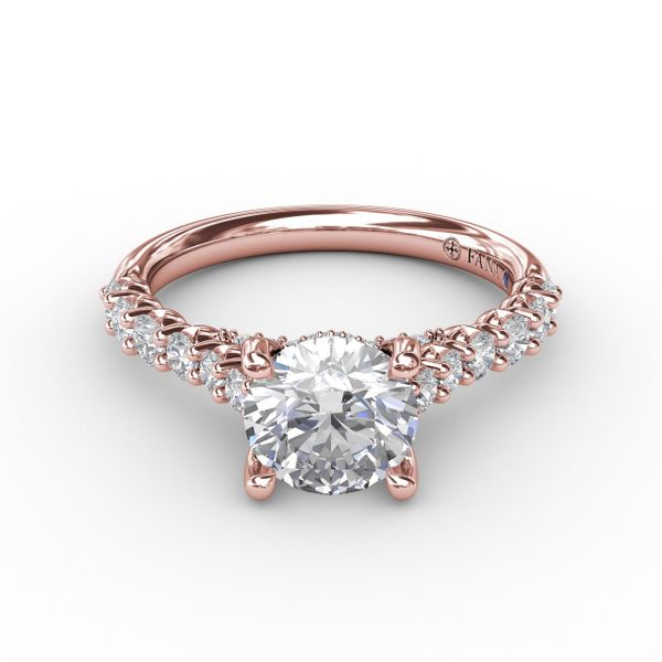 18Kt White Gold Bridal Engagement Rings - S3178TCFB-18KT-WHITE –  Tenenbaum's Jewelry