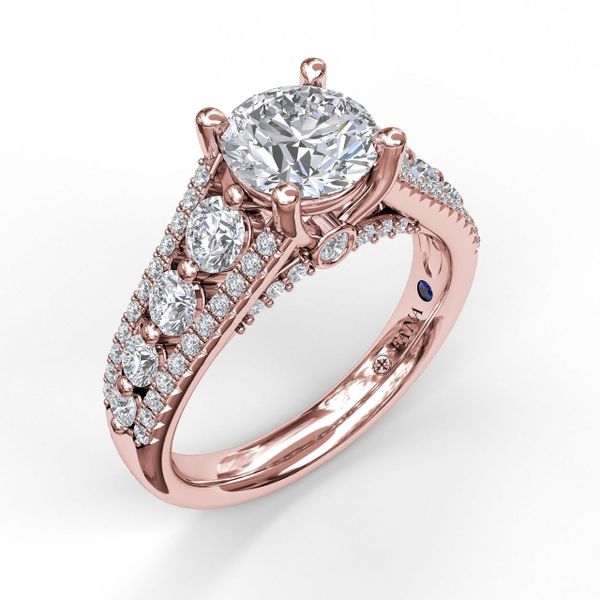 Gorgeous Couture Engagement Ring The Diamond Center Claremont, CA