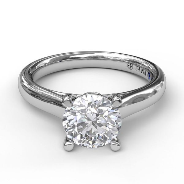 Classic Solitaire With Peek A Boo Diamond Image 3 Jacqueline's Fine Jewelry Morgantown, WV