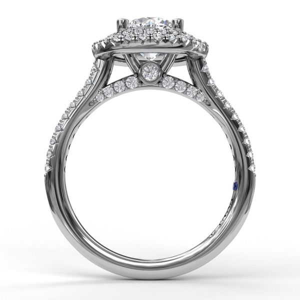 Buy Diamond Ring, Victorian Style Engagement Ring, Dainty Engagement Ring,  Round Diamond Engagement Ring, Single Halo Round Diamond Ring Online in  India - Etsy