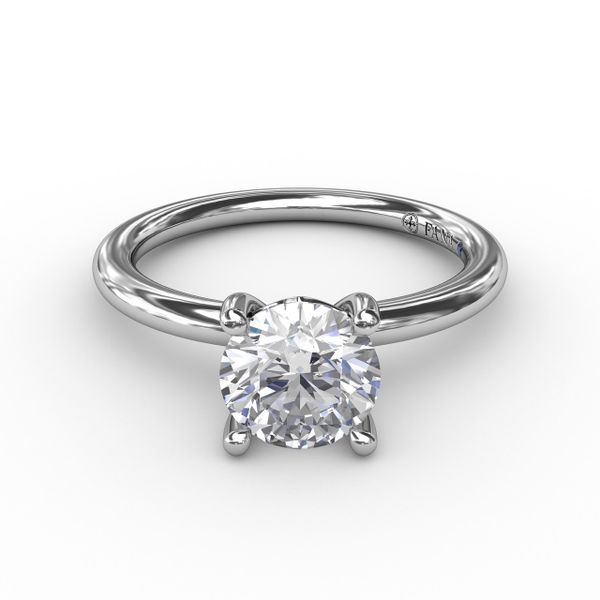Classic Round Diamond Solitaire Engagement Ring Image 3 J. Thomas Jewelers Rochester Hills, MI