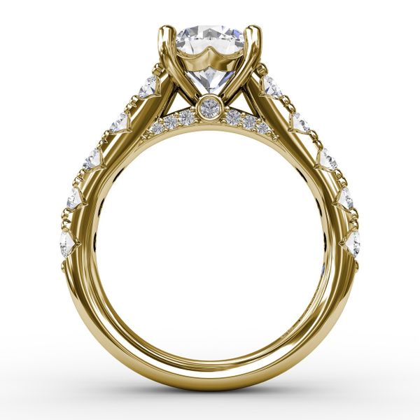 Classic Round Diamond Solitaire Engagement Ring Image 2 John Herold Jewelers Randolph, NJ
