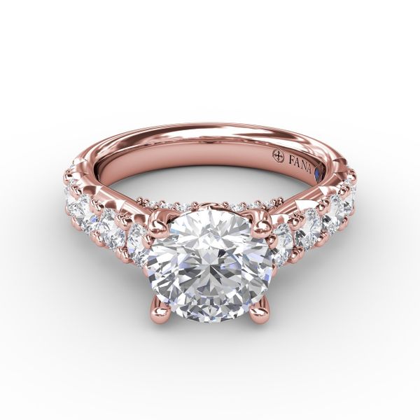 Classic Round Diamond Solitaire Engagement Ring Image 3 Jacqueline's Fine Jewelry Morgantown, WV