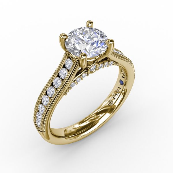 Classic Round Diamond Solitaire Engagement Ring Shannon Jewelers Spring, TX