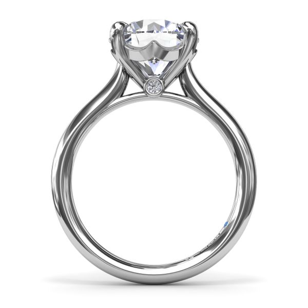 Precious Solitaire Diamond Engagement Ring  Image 3 Conti Jewelers Endwell, NY