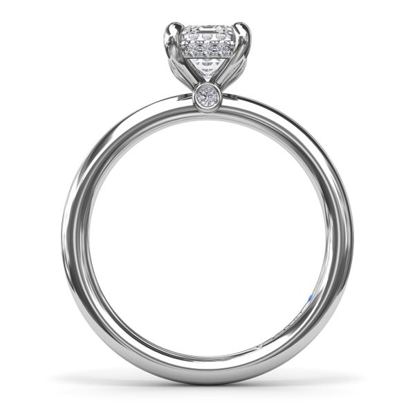 Exceptionally Striking Diamond Engagement Ring  Image 3 S. Lennon & Co Jewelers New Hartford, NY