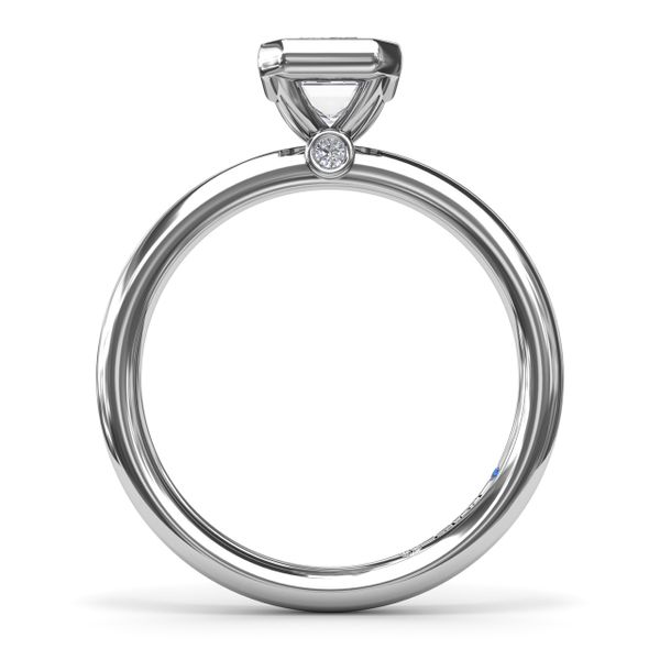 Modest Solitaire Diamond Engagement Ring  Image 3 Jacqueline's Fine Jewelry Morgantown, WV