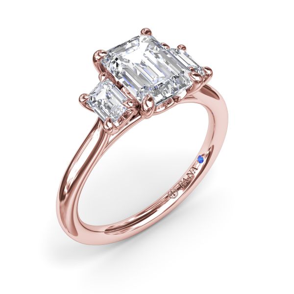 Three Stone Beauty Diamond Engagement Ring  Cornell's Jewelers Rochester, NY
