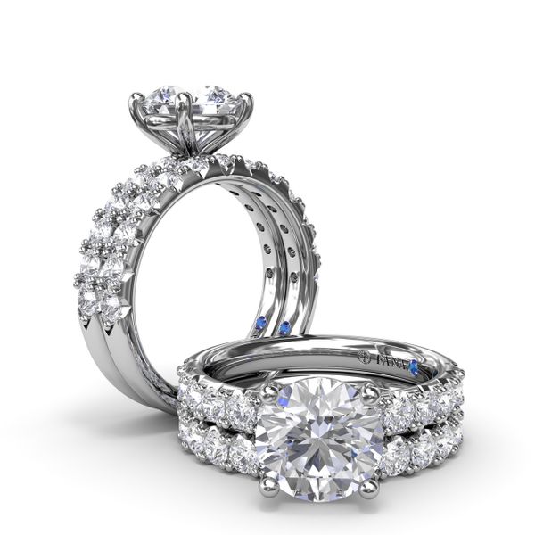 Classic Solitaire Diamond Engagement Ring  Image 4 Perry's Emporium Wilmington, NC