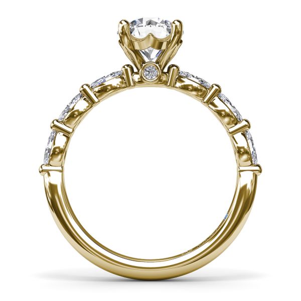 Perfectly Polished Diamond Engagement Ring  Image 3 Harris Jeweler Troy, OH