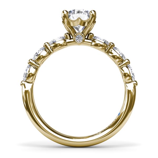Enchanted Diamond Engagement Ring  Image 3 Harris Jeweler Troy, OH