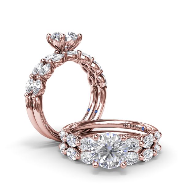 Enchanted Diamond Engagement Ring  Image 4 Gaines Jewelry Flint, MI