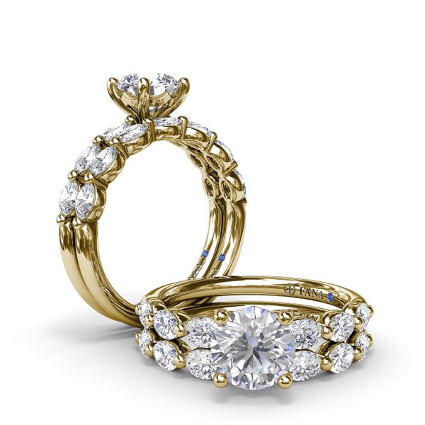 Enchanted Diamond Engagement Ring  Image 4 Parris Jewelers Hattiesburg, MS