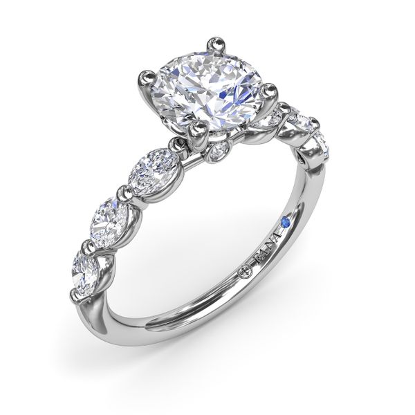 Enchanted Diamond Engagement Ring  P.J. Rossi Jewelers Lauderdale-By-The-Sea, FL