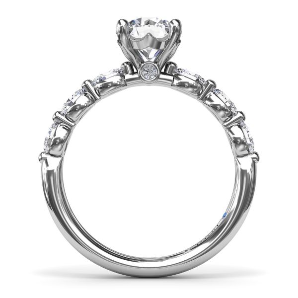 Enchanted Diamond Engagement Ring  Image 3 P.J. Rossi Jewelers Lauderdale-By-The-Sea, FL