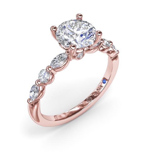 Enchanted Diamond Engagement Ring  John Herold Jewelers Randolph, NJ