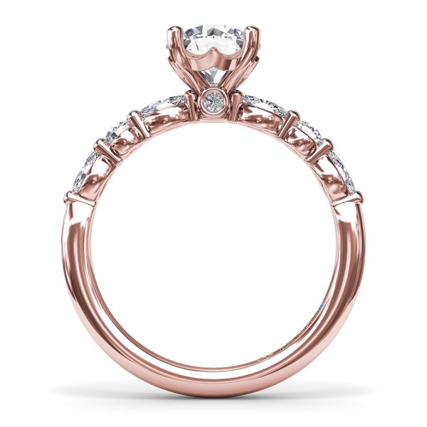 Enchanted Diamond Engagement Ring  Image 3 Milano Jewelers Pembroke Pines, FL