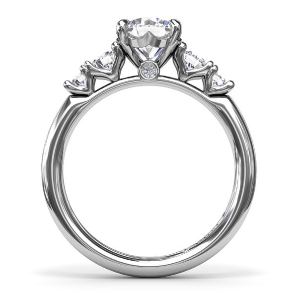 Strong and Striking Diamond Engagement Ring  Image 3 Perry's Emporium Wilmington, NC