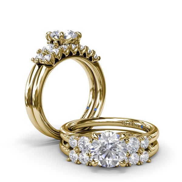 Strong and Striking Diamond Engagement Ring  Image 4 The Diamond Center Claremont, CA
