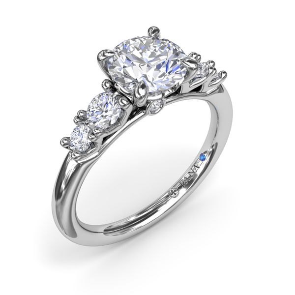 Strong and Striking Diamond Engagement Ring  Gaines Jewelry Flint, MI