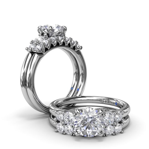 Strong and Striking Diamond Engagement Ring  Image 4 John Herold Jewelers Randolph, NJ