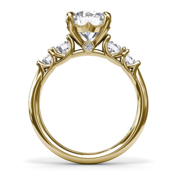 Bold and Beautiful Diamond Engagement Ring  Image 3 Castle Couture Fine Jewelry Manalapan, NJ