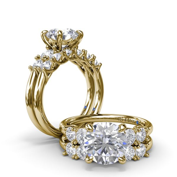 Women's ring, zircon sparkling diamond ring with beautiful romantic jewelry  gift,Zirconia Decorative Flower Ring Sterling Silver - Walmart.com