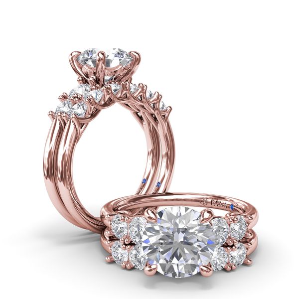 Bold and Beautiful Diamond Engagement Ring  Image 4 Castle Couture Fine Jewelry Manalapan, NJ