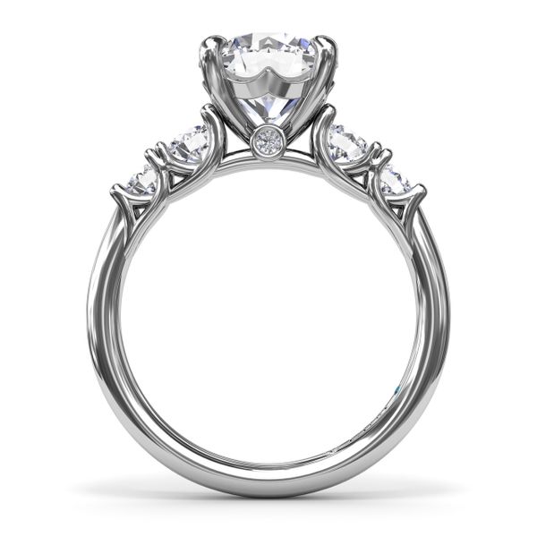 Bold and Beautiful Diamond Engagement Ring  Image 3 Perry's Emporium Wilmington, NC