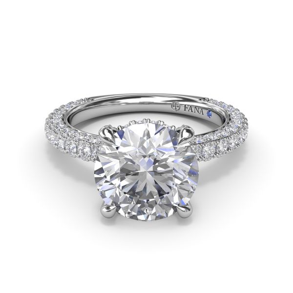 Angelic Solitaire Diamond Engagement Ring  Image 2 Harris Jeweler Troy, OH