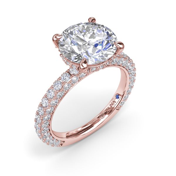 Angelic Solitaire Diamond Engagement Ring Steve Lennon & Co Jewelers  New Hartford, NY
