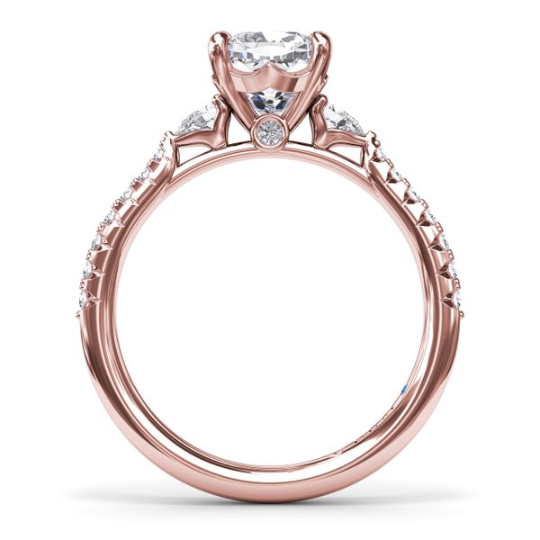 Dynamic Diamond Engagement Ring  Image 3 Jacqueline's Fine Jewelry Morgantown, WV