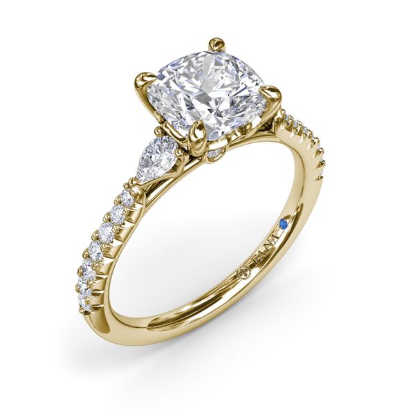 Dynamic Diamond Engagement Ring  S. Lennon & Co Jewelers New Hartford, NY