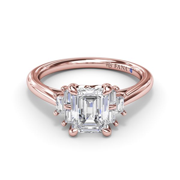 Cluster Diamond Engagement Ring  Image 2 Harris Jeweler Troy, OH