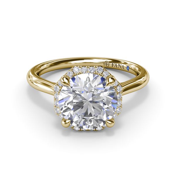 Octagon Halo Diamond Engagement Ring  Image 2 Reed & Sons Sedalia, MO