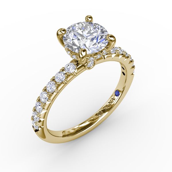 Quintessential Diamond Engagement Ring  Perry's Emporium Wilmington, NC