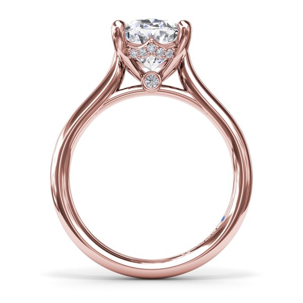 Sparkling Solitaire Diamond Engagement Ring  Image 3 J. Thomas Jewelers Rochester Hills, MI