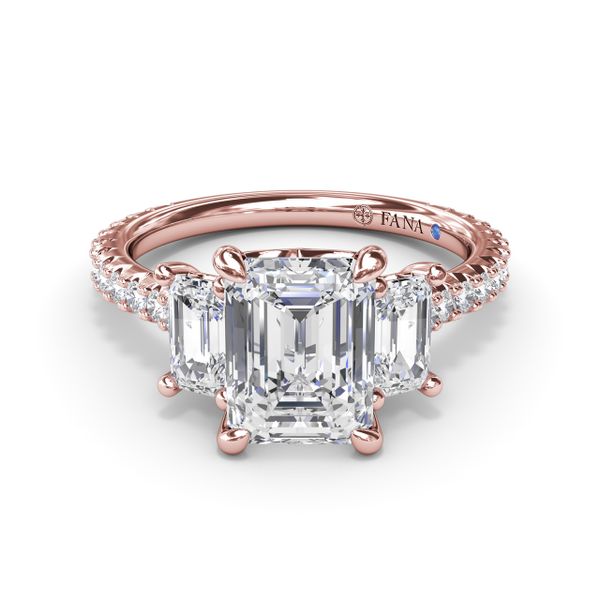 Three Stone Beauty Diamond Engagement Ring  Image 2 LeeBrant Jewelry & Watch Co Sandy Springs, GA