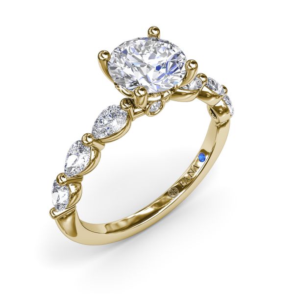 Whimsical Diamond Engagement Ring Parris Jewelers Hattiesburg, MS