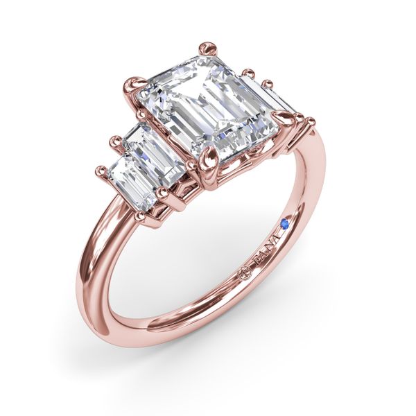 Bold and Beautiful Five Stone Engagement Ring  J. Thomas Jewelers Rochester Hills, MI