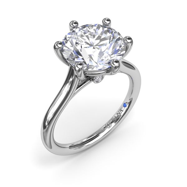 Six Prong Diamond Engagement Ring Jacqueline's Fine Jewelry Morgantown, WV