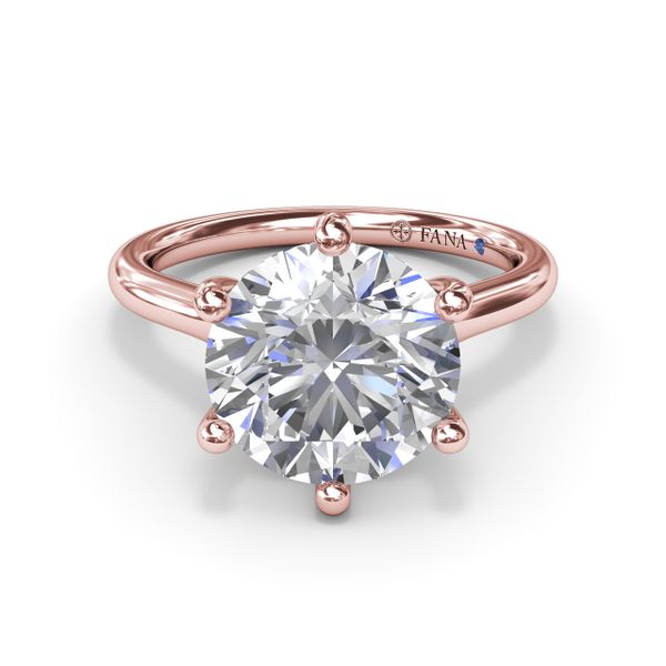 Six Prong Diamond Engagement Ring Image 2 Parris Jewelers Hattiesburg, MS