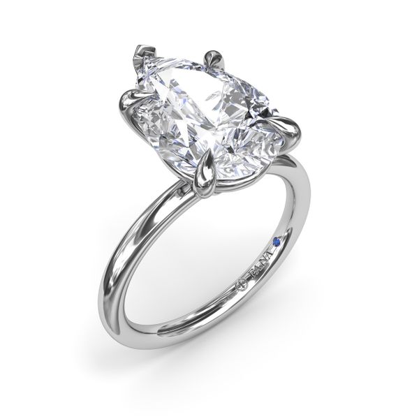 Five Prong Engagement Ring  Falls Jewelers Concord, NC