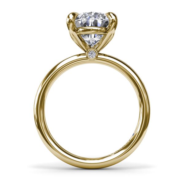 Five Prong Engagement Ring  Image 3 S. Lennon & Co Jewelers New Hartford, NY