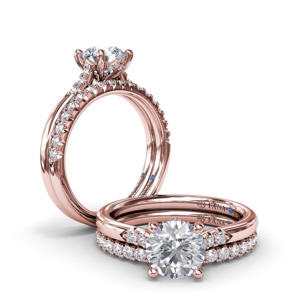 Sophisticated Diamond Engagement Ring  Image 4 John Herold Jewelers Randolph, NJ