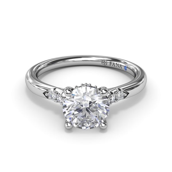 Sophisticated Diamond Engagement Ring  Image 2 Jacqueline's Fine Jewelry Morgantown, WV