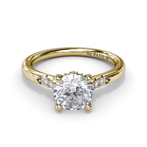 Sophisticated Diamond Engagement Ring Image 2 Steve Lennon & Co Jewelers  New Hartford, NY