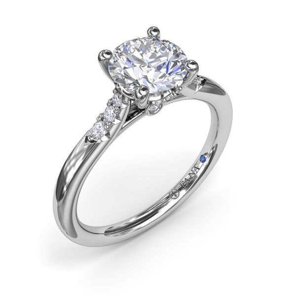 Sophisticated Diamond Engagement Ring  Cornell's Jewelers Rochester, NY