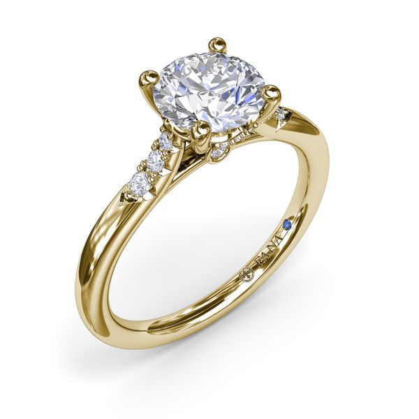 Sophisticated Diamond Engagement Ring  J. Thomas Jewelers Rochester Hills, MI